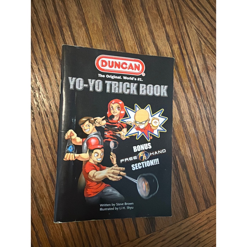 Duncan Yo-Yo Trick Book Steve Brown Bonus Freehand Section Instructional Guide